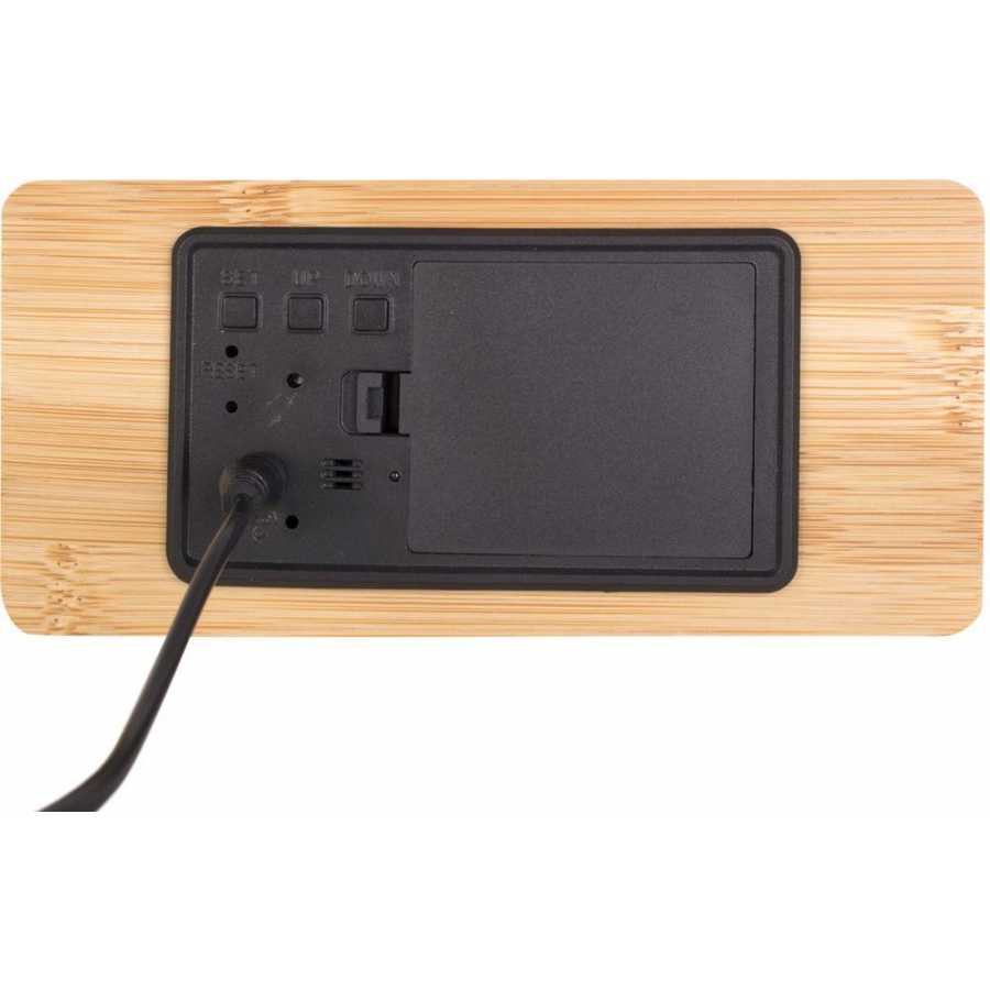 Karlsson Tube Led Alarm Table Clock Naken Interiors